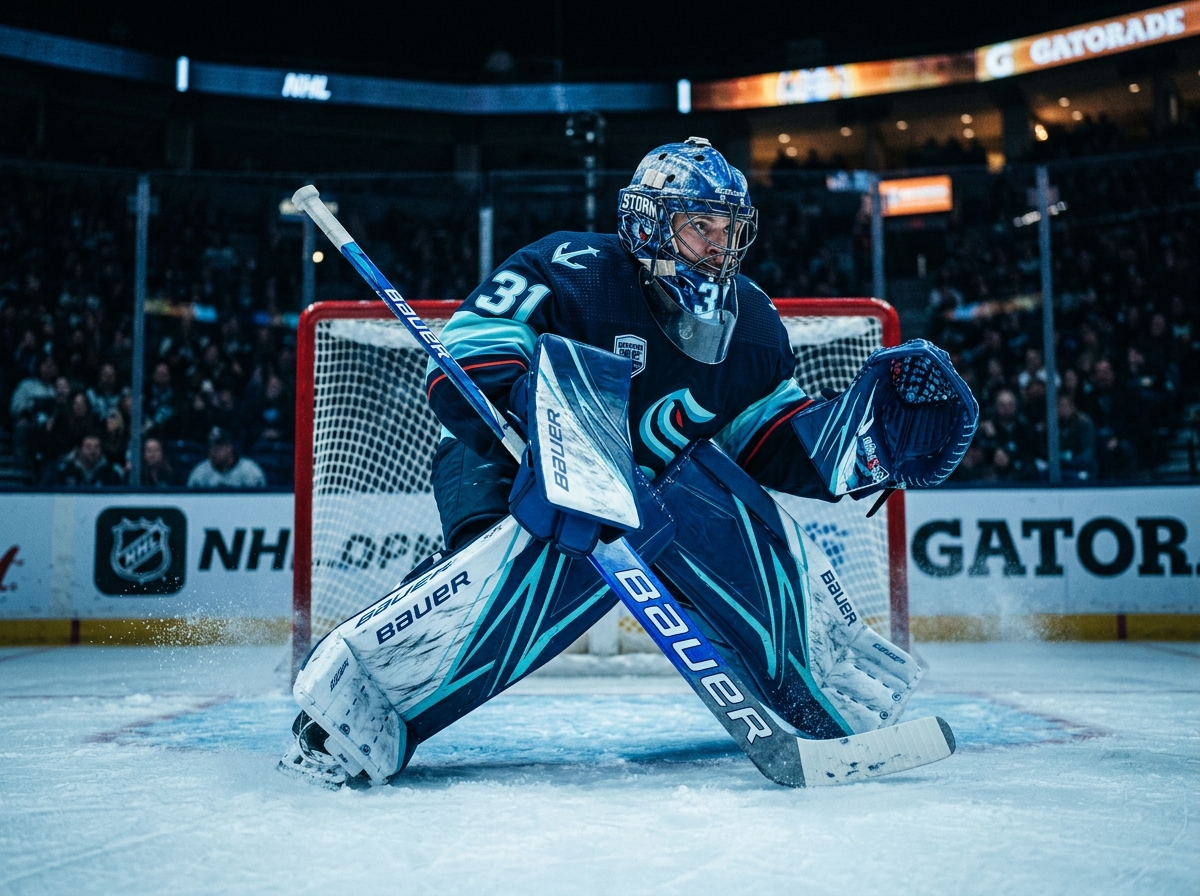 Hockey Goalie guarding the net - Zero-Defect Quality Engineering posting a shutout on P0 escapes